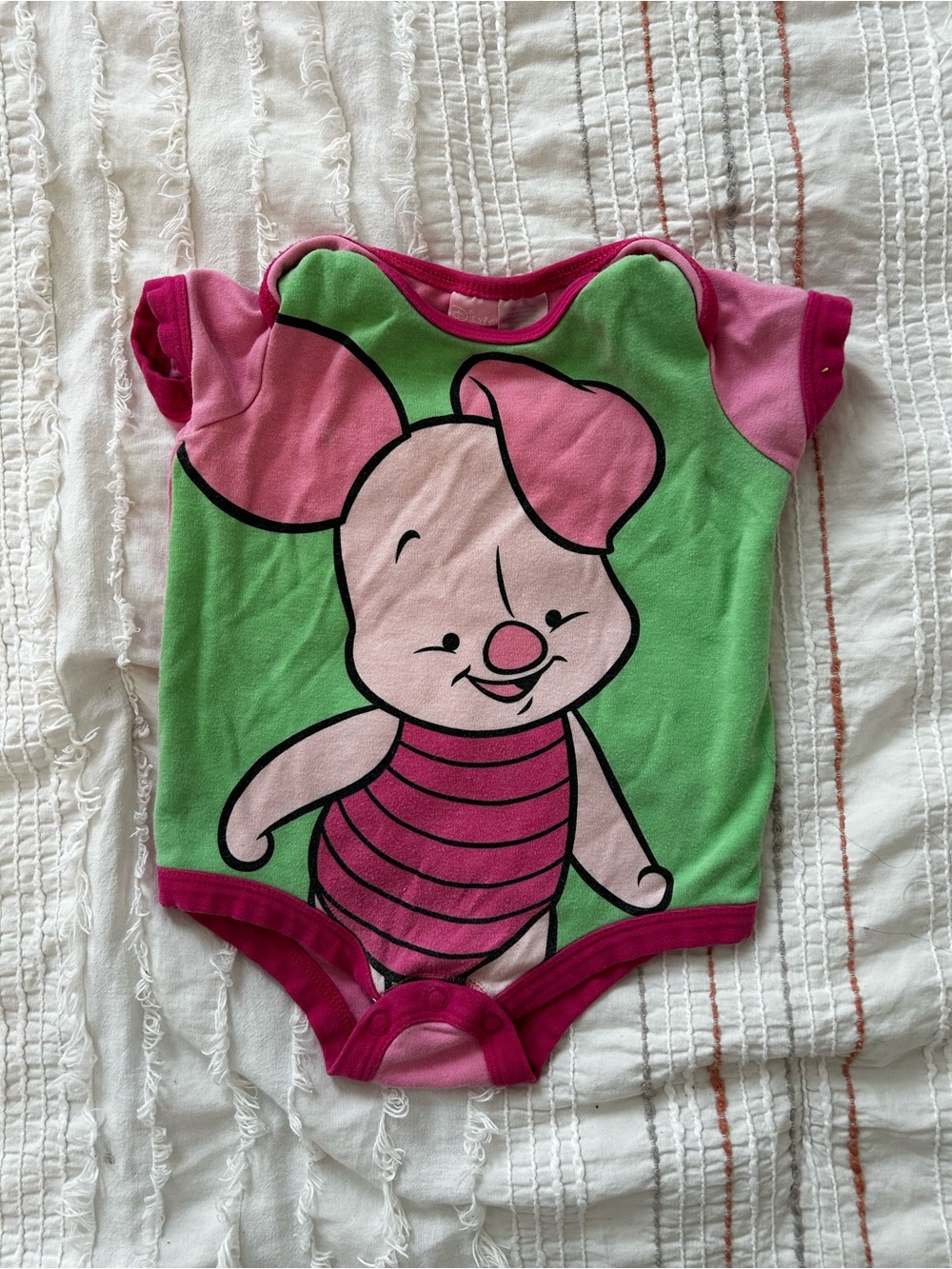 3/15 Piglet Infant Onesie